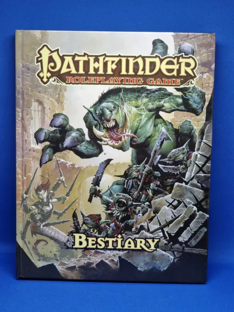 Pathfinder Bestiary 1 RPG Rollenspiel von Jason Bulmahn gebunden kostenlos UK P+P