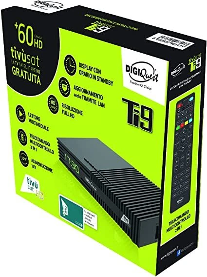 Kit Satellite Completo Tivù Sat - Decoder + Smart Card Per Ricevere Canali TV Via Satellite - Foto 2