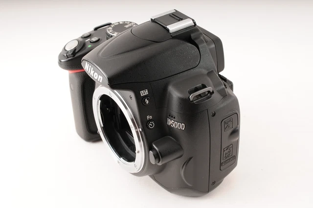 [Near MINT] Nikon D5000 Digital Double Kit w/18-55mm 55-200mm BOX VR lens JAPAN 3