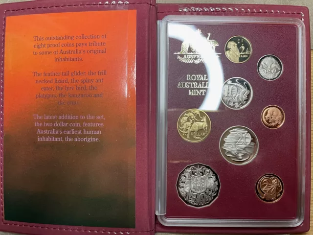 🇦🇺 Australia RAM (Royal Australian Mint) 1989 Proof Set (8 coins) - Original