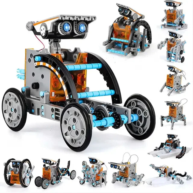 Educational Solar Robot Kit: Unleash Your Child's Creativity & STEM Skills
