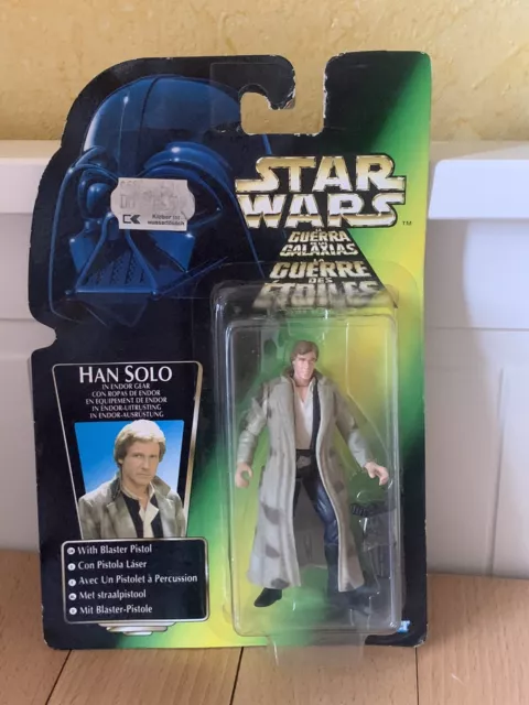 Star Wars Kenner Power of the Force (PotF) Han Solo in Endor Gear