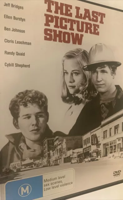 The Last Picture Show (DVD, 1971), Like New, Reg 4 Free Priority Post, Ellen Bur
