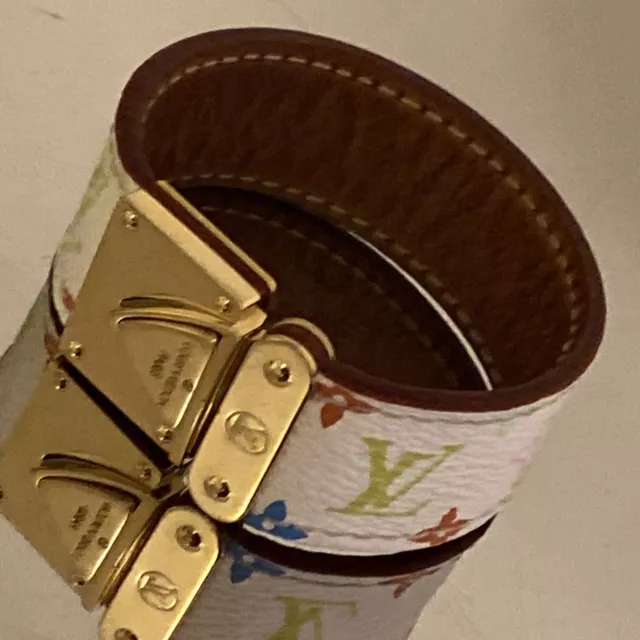 Shop Louis Vuitton Monogram chain bracelet (M00308, M00309) by SkyNS