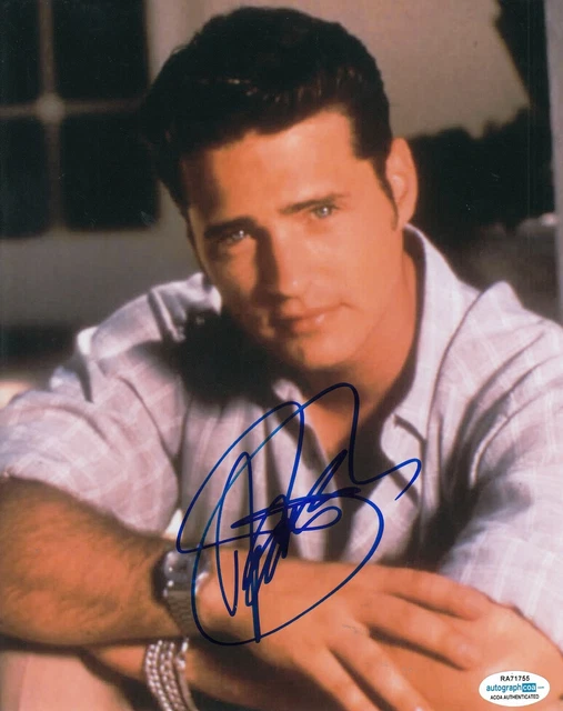 JASON PRIESTLEY signed (BEVERLY HILLS 90210) 8X10 photo Brandon BH90210 ACOA #4