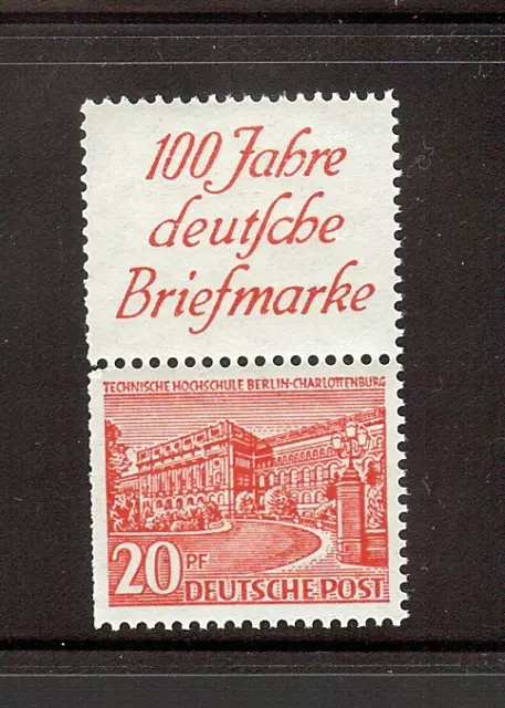 Berlin ZD Zusammendruck von 1949 Mi.Nr. S 4 ** postfrisch Bauten