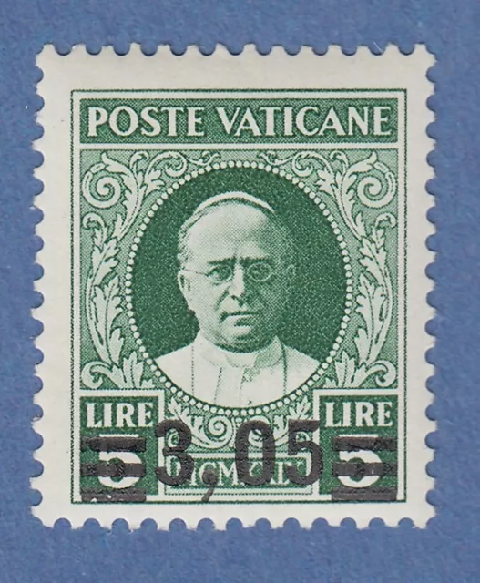 Vaticano 1934 Provisionales Valor único 3,05 L Mi.-No 43 Sin usar ** Pr. Diena
