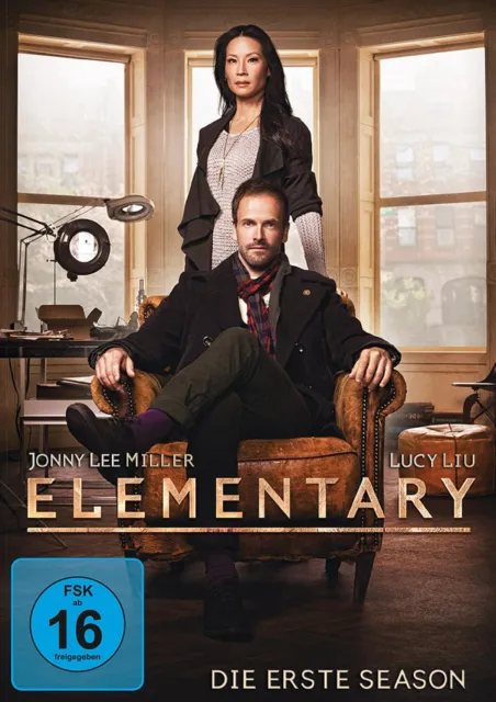 Elementary - Die komplette Staffel/Season 1 (Lucy Liu) # 6-DVD-BOX-NEU