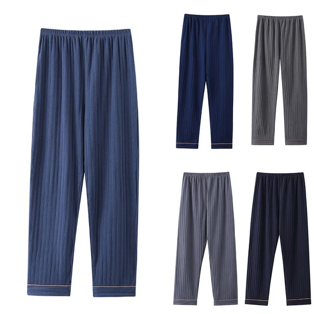 Pigiama Uomo Sweatpants Activem Borse Traspiranti Bottoms Homewear