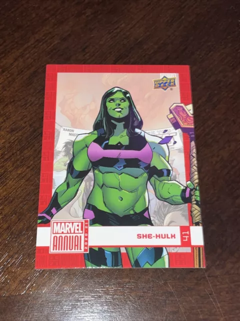 SHE-HULK / Marvel Annual 2020-21 BASE Trading Card #41