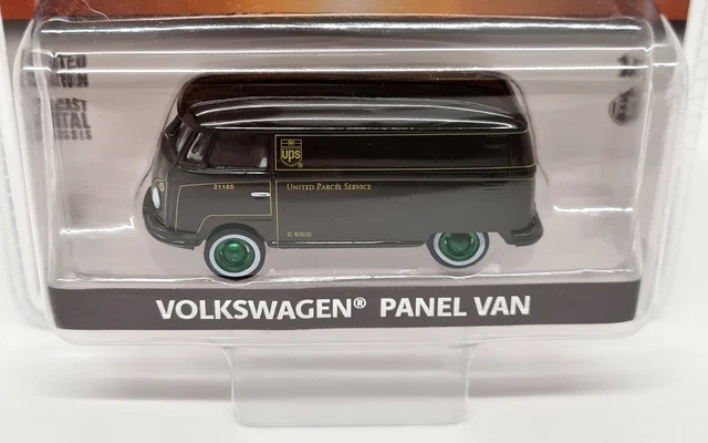 Volkswagen Type 2 Panel Van Dia de los Muertos 2025 Black and Yellow with Graphics Hobby Exclusive Series 1/64 Diecast Model Car by Greenlight
