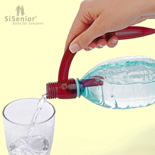 Flaschenhalter / Ausgießhilfe für PET-Flaschen Bottle Monkey