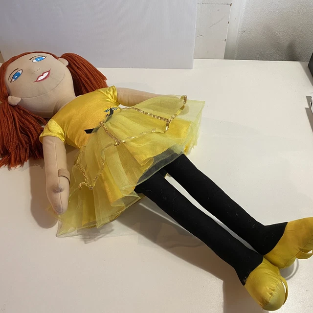 DANCE BALLERINA PARTNER Emma Wiggle Cuddle Doll Hand Foot Elastic