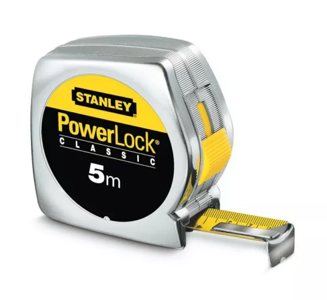 Stanley 1-33-195 Bandmaß Powerlock Kunststoff 5m/25mm