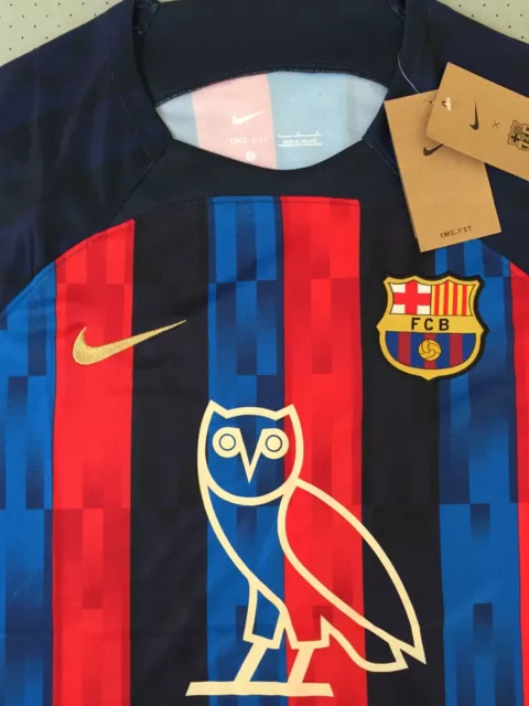 Barcelona FC 2022/23 Football Shirt El Classico  Owl L-m (21.3"/ 54.3cm P2P) L