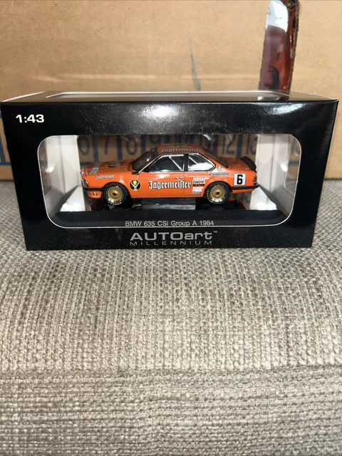 AUTOart 1:43 BMW 635 CSi Group A 1984 Modell Nr: 68446 - FREE