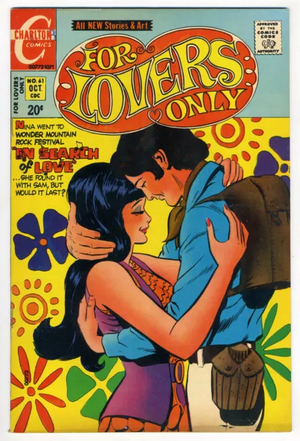 Charlton For Lovers Only #61 1971 7.0 F/VF OW