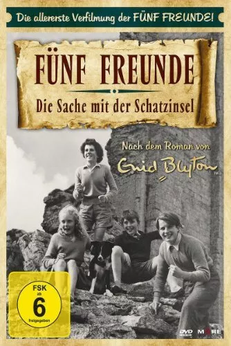 Fünf Freunde - Die Sache mit der Schatzinsel (DVD) Rel Grainer (Importación USA)