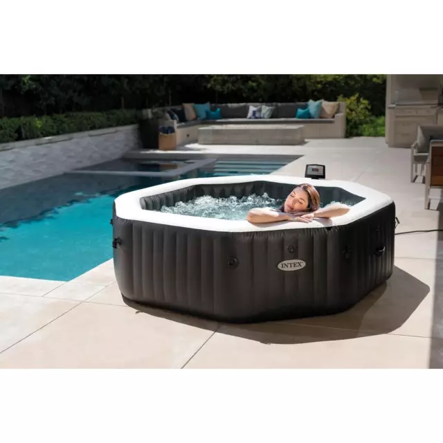 Intex Pure SPA Jet & Bubble Deluxe Whirlpool Pool 201x71cm Massage 1366496