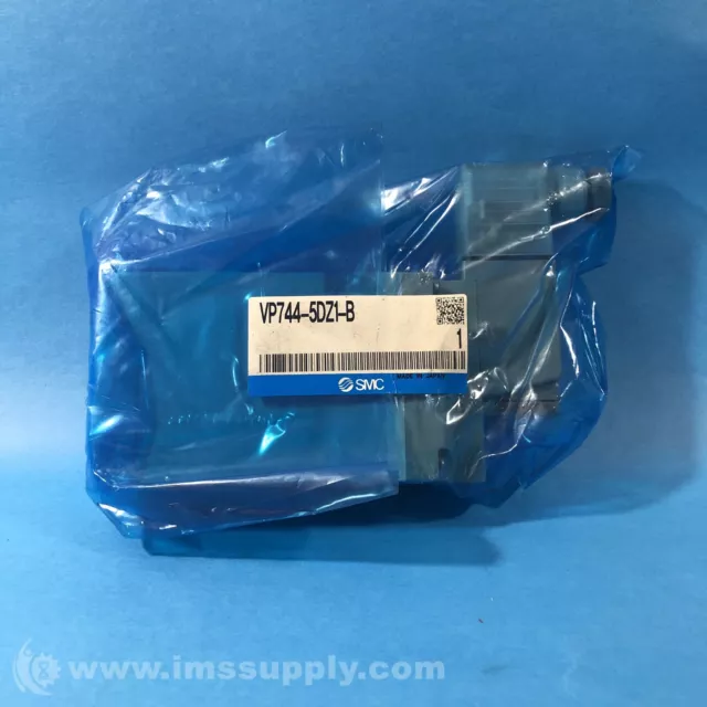 SMC VP744-5DZ1-B, 3-Port, Pilot Operated,Solenoid Valve FNIP