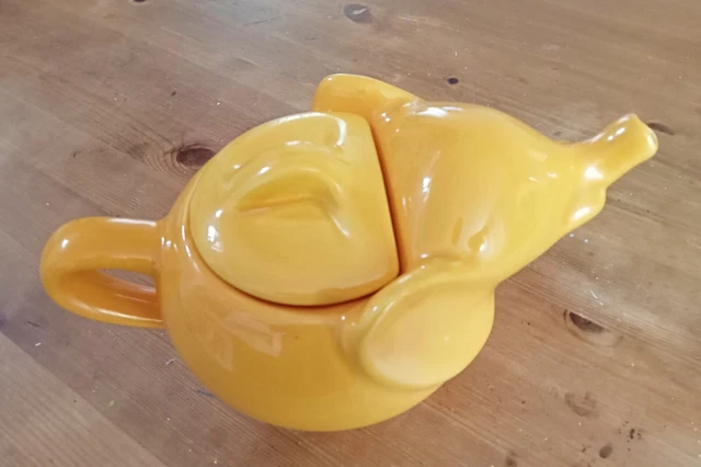 THÉIÈRE ÉLÉPHANT EN Céramique Orange EUR 16,00 - FR