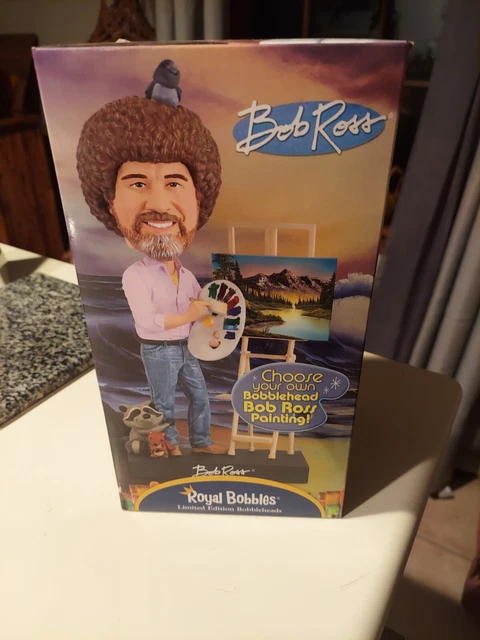 Royal Bobbles Bob Ross figure 11822 Limited edition