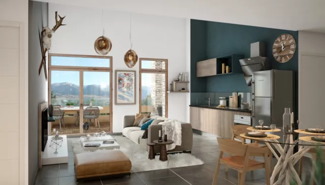 Studio (30 m2) avec balcon • Le Balcon de Cerdagne • Font-Romeu-Odeilla-Via Studio (30 m2) avec balcon • Le Balcon de Cerdagne • Font-Romeu-Odeilla-Via