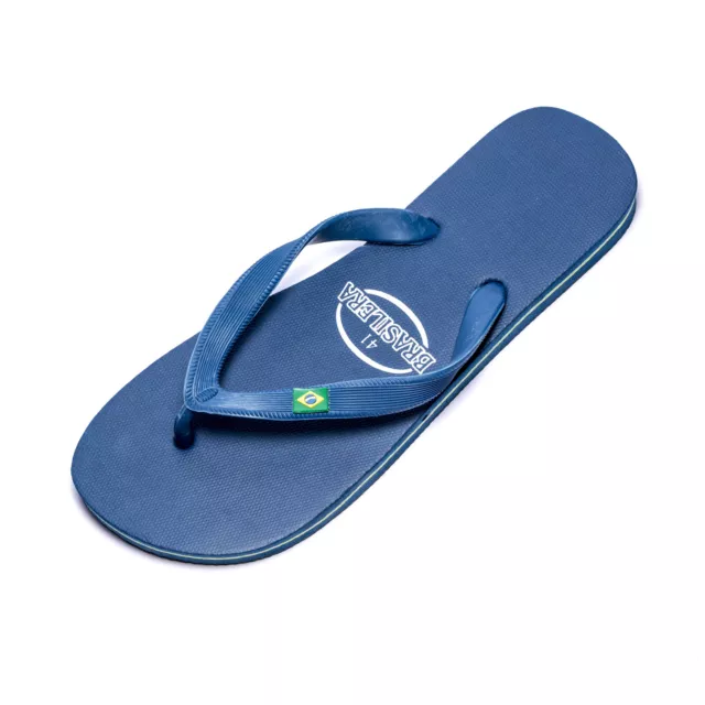 Infradito ciabatte Uomo Brasile doccia mare nuoto Donna piscina Flip Flop Blu