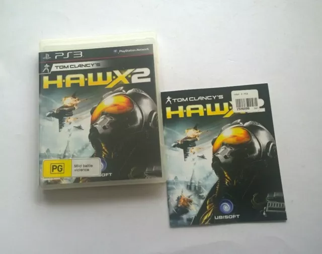 PS3 PlayStation 3 Video game  PAL Tom clancys hawx 2    Free post VGC