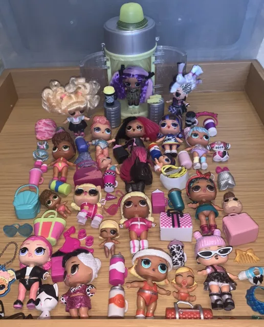 Lol Large Dolls/pets/Lil’s & Boys +  Accessories Bundle/Job Lot Correct Outfits