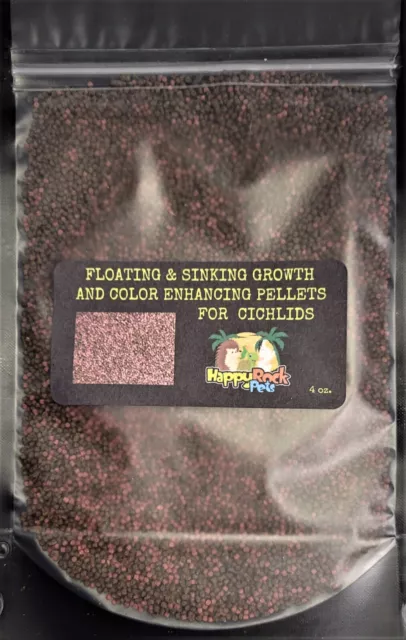 Floating/Sinking Mix California Blackworm Intense Red Coloring Pellets, Apx 1mm