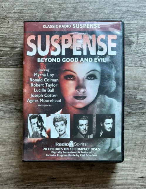 Suspense: Beyond Good & Evil [Old Time Radio, 10-Audio CD Set] 20 Episode, 10Hrs