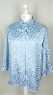 Jolie Chemisier vintage satin "c.h.i.c.c" Taille XXL FR52 US20 UK24 EUR50
