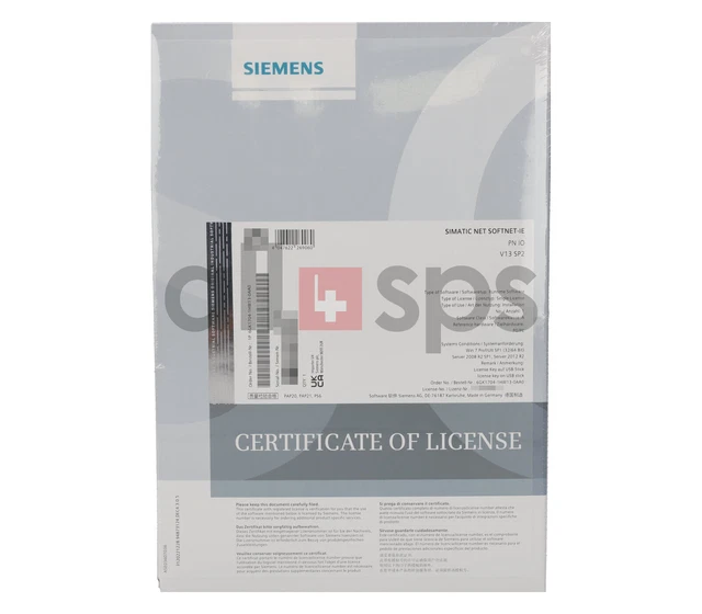 Simatic Net Softnet-Ie Pn Io V13 Sp2 - 6Gk1704-1Hw13-0Aa0 (Ns)