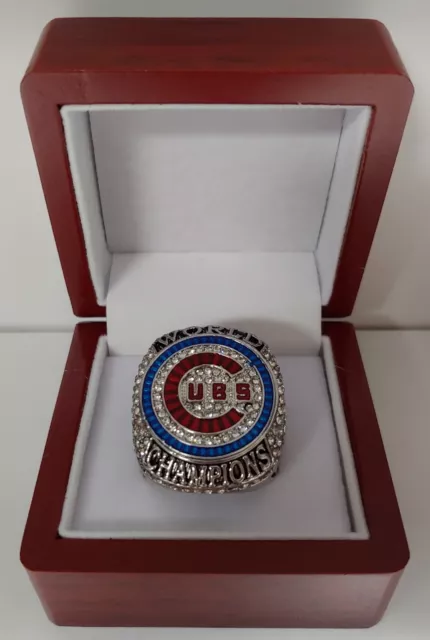 Anthony Rizzo - 2016 Chicago Cubs World Series Ring With Wooden Display Box