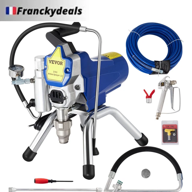 Tige D’Extension Pour Pistolet Peinture Sans Air – Longueurs 20/30/50 Cm – Métal Anodisé – Universelle