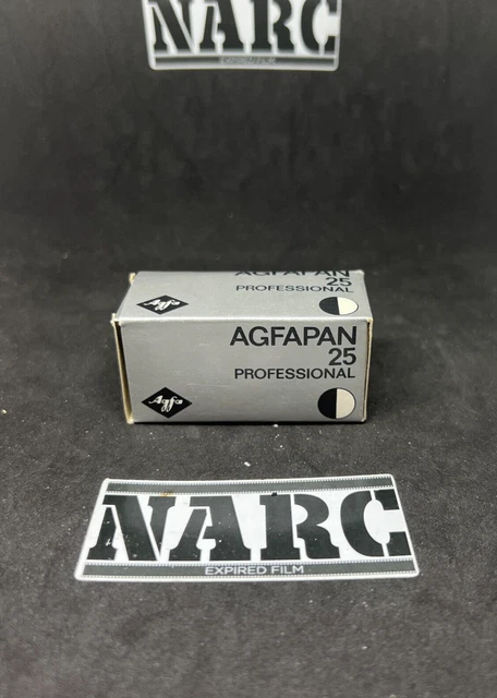 Agfa Agfapan 25 Professional 35MM Film expired film