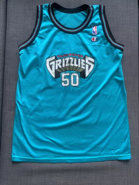 90s SALEM Bryant Reeves Big Country Vancouver Grizzlies Jersey 