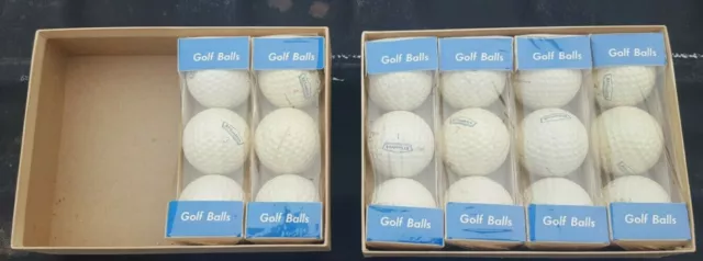 Vintage BF Goodrich Golf balls In Package. 6 Sleeves