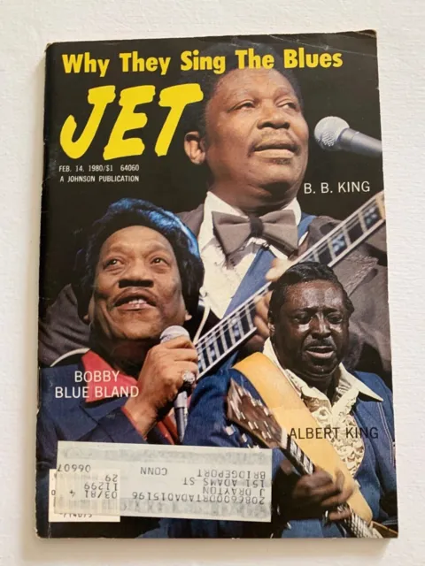 Jet Magazine Feb 14,1980 Why They Sing The Blues /B.B. King, Bobby Blue Bland…..