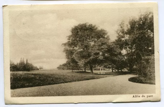 CPA - Carte Postale - Belgique - Gosselies - Allée du Parc - 1923 (SV6674)