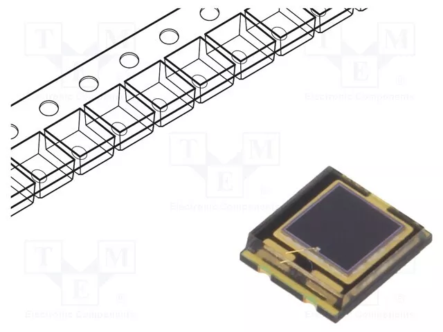 Photodiode Pin 940nm 130° SMD 350-1100nm Flat Blue TEMD5080X01 Fotodioden