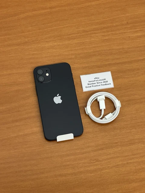NEW APPLE IPHONE 12 64GB Black 5G Unlocked February 2026 Apple