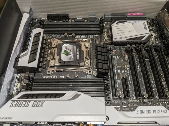 ASUS X99-DELUXE MOTHERBOARD Intel X99 LGA 2011-3 DDR4 M.2 ATX USB 3.0 ...