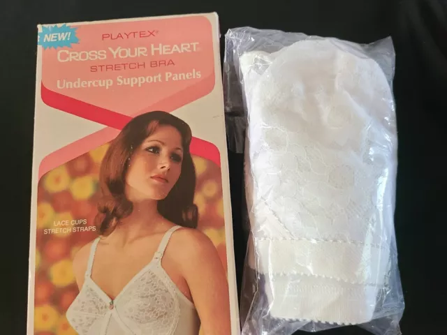 Playtex Cross Your Heart Soft Cup Bra Classic Support 152 White