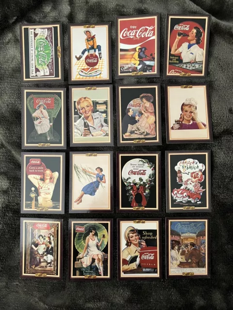 Lot Of 16, 1994 Coca Cola Series 3 Trading Cards