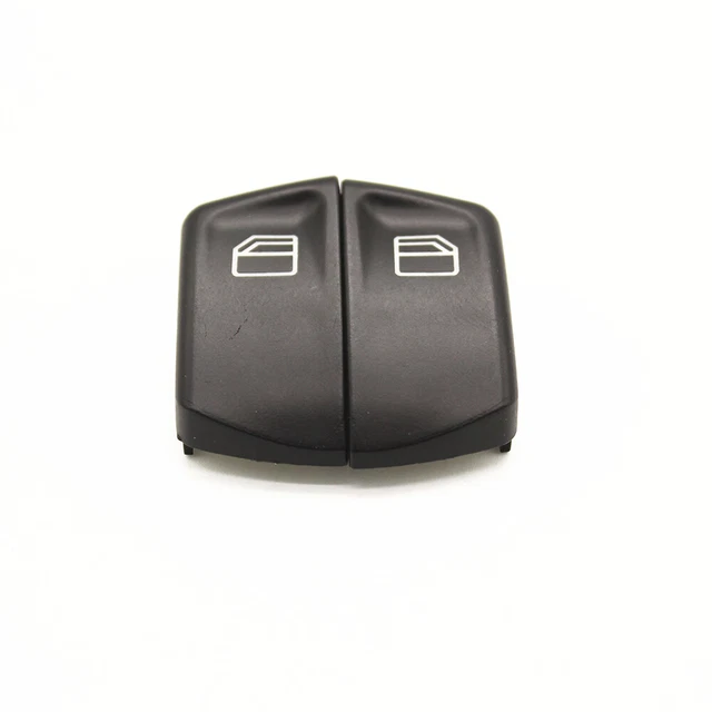 Cache-Bouton Stéréo Mercedes Benz Rouge En Alliage Aluminium - Protection Intérieure A B C E S CLA GLA