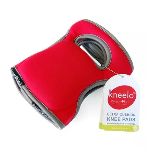 Burgon & Ball Kneelo Knee Pads For Gardening Kneeling Support Poppy Colour