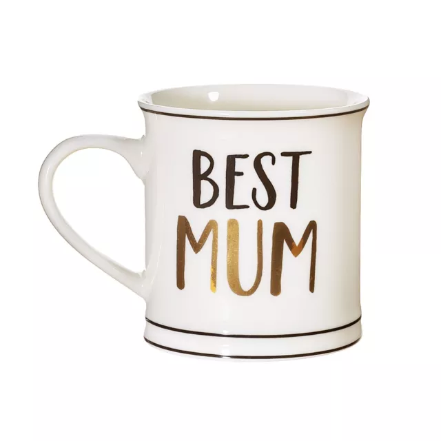 Best Mum Mug Tea Coffee Cup Mother's Day Birthday Gift Sass & Belle