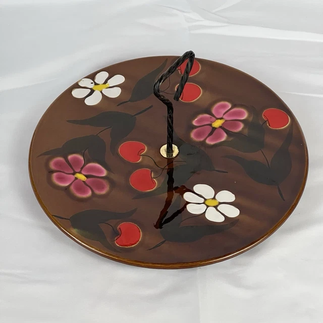 Plateau à fromages / céramique du Sud? Vallauris? art déco vintage